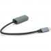 Voltronic Перехідник USB-C to RJ45 0.18m 1000Mbps gray Voltronic (YT-Type-C(M)/RJ-45(F)-G/27033)