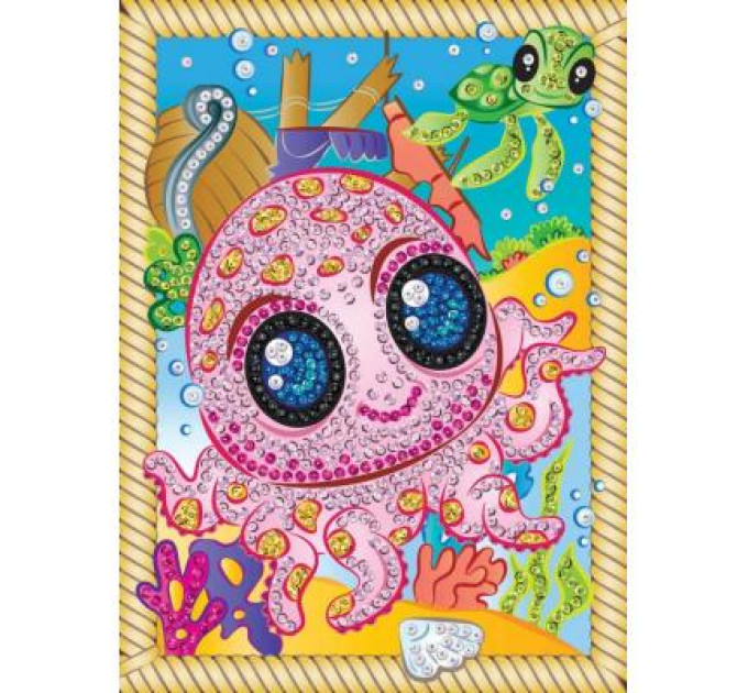 Sequin Art Набір для творчості Sequin Art SMOOGLES Восьминіг (SA1813)