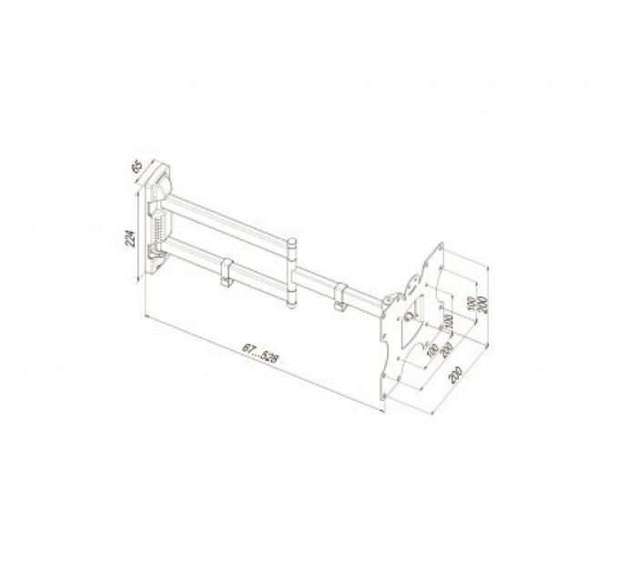 KSL Кронштейн KSL WMO-4025T