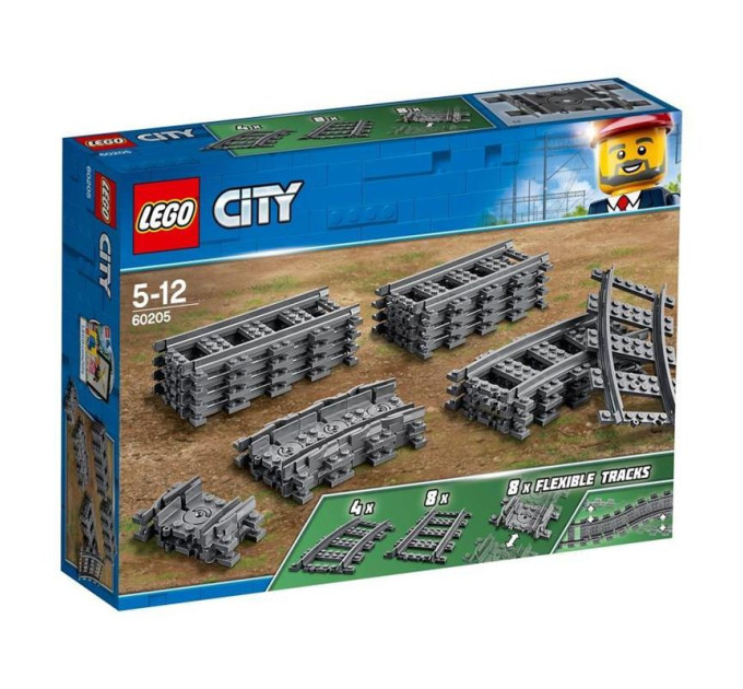 LEGO Конструктор LEGO City Рельси (60205)