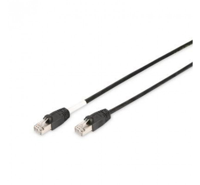 Патч-корд 10м, CAT 6 S-FTP, AWG 27/7, FRPE, outdoor Digitus (DK-1644-100/BL-OD)