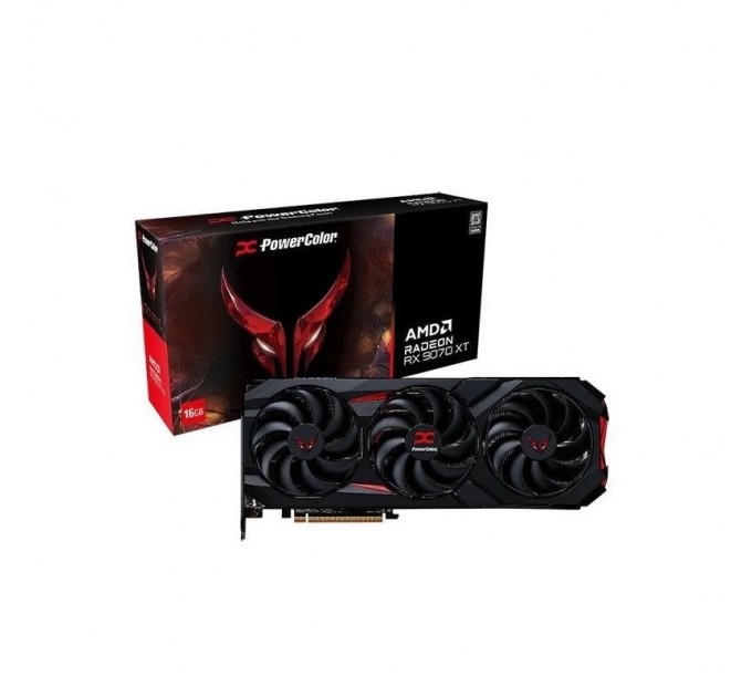 Відеокарта AMD Radeon RX 9070 XT 16GB GDDR6 Red Devil PowerColor (RX 9070 XT 16G-E/OC)