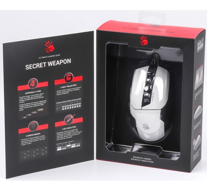 A4Tech Миша A4Tech Bloody W70 Max Panda White