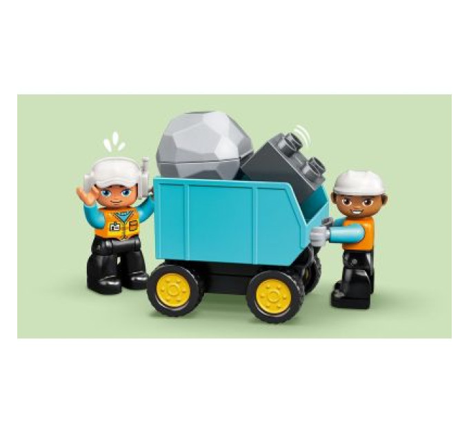 LEGO Конструктор LEGO Вантажівка і гусеничний екскаватор (10931)
