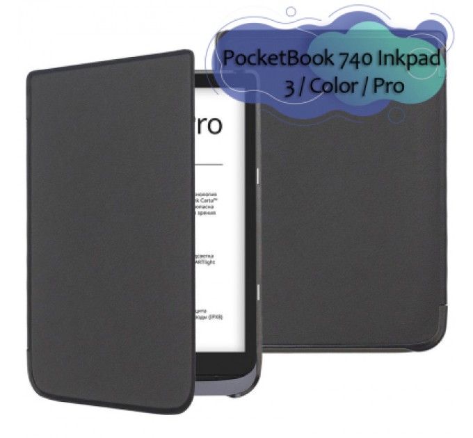 Чохол до електронної книги BeCover Smart Case PocketBook 740 Inkpad 3 / Color / Pro Black (713380)