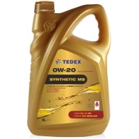 Моторна олива TEDEX SYNTHETIC (MS) MOTOR OIL 0W20 - 4л