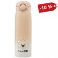 Поїльник-непроливайка FreeON термопляшка бежева 480 мл (380708)