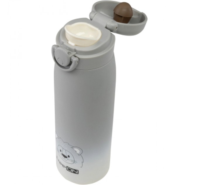 Поїльник-непроливайка FreeON термопляшка, сіра 480 мл (380715)
