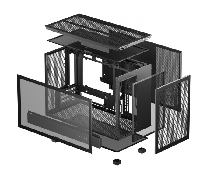 Корпус DeepCool CH260 Black (R-CH260-BKNGM0-G-1) без БЖ