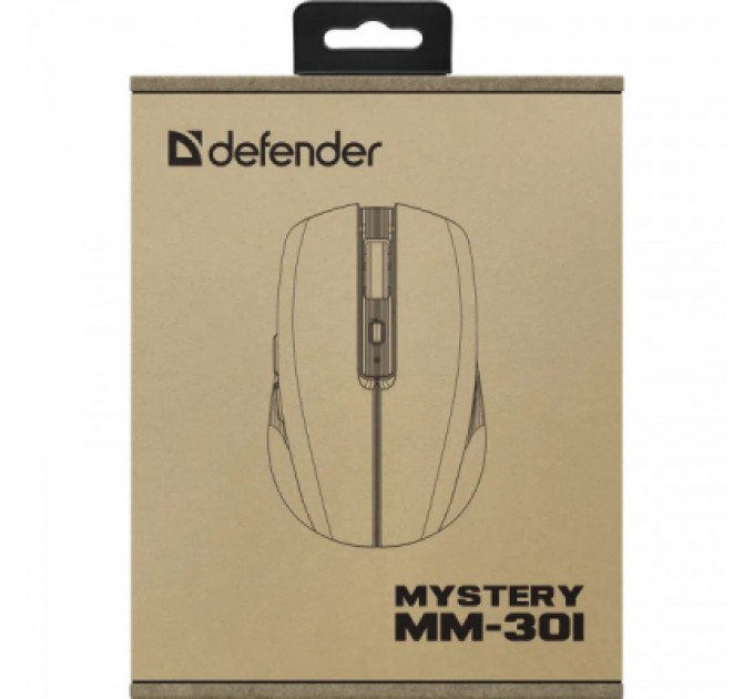 Defender Мишка Defender Mystery MM301 LED Wireless/Bluetooth Violet (52301)