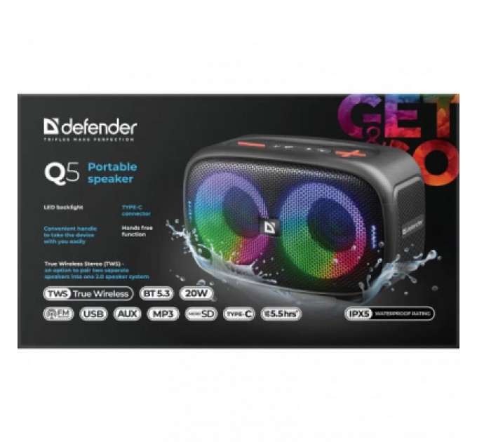 Акустична система Defender Q5 Black (65305)