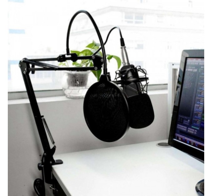 Мікрофон Media-Tech XLR USB Black (MT397K)