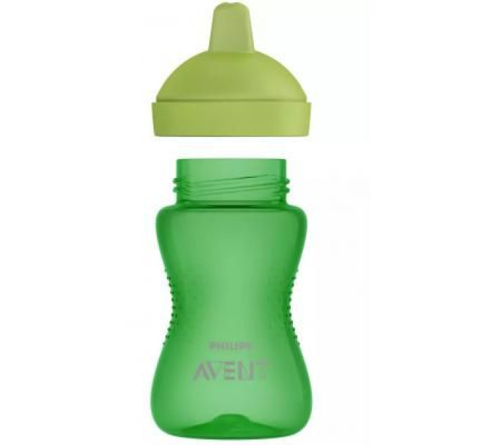 Philips AVENT Поїльник-непроливайка Philips AVENT з твердим носиком Зелена 300 мл (SCF804/03)