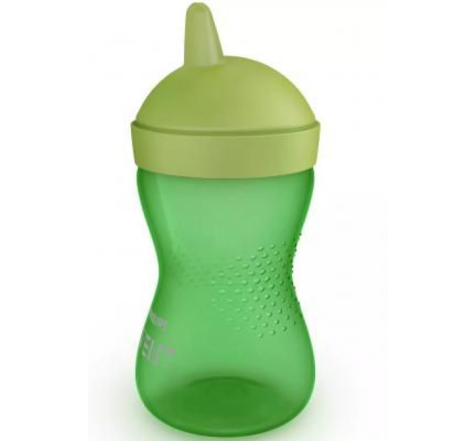 Philips AVENT Поїльник-непроливайка Philips AVENT з твердим носиком Зелена 300 мл (SCF804/03)
