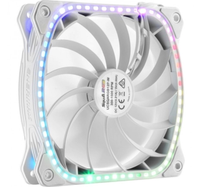 Кулер до корпусу Enermax SquA RGB White (UCSQARGB12P-W-SG)