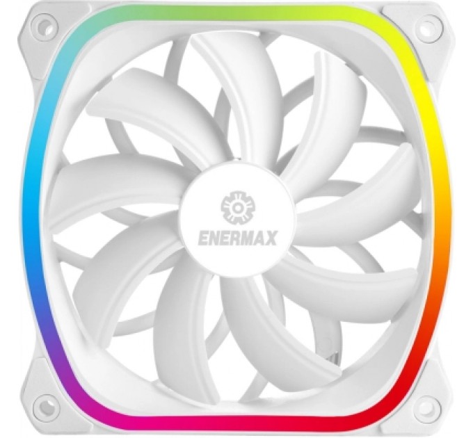 Кулер до корпусу Enermax SquA RGB White (UCSQARGB12P-W-SG)