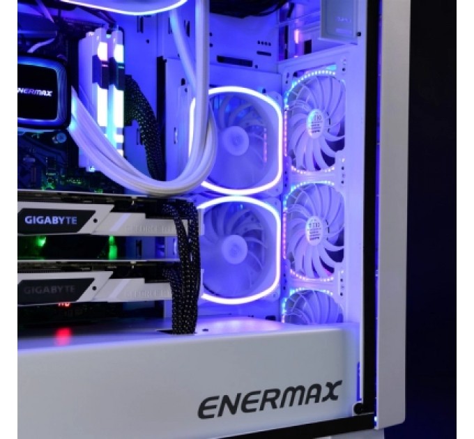 Кулер до корпусу Enermax SquA RGB White (UCSQARGB12P-W-SG)