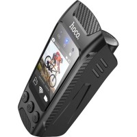 Відеореєстратор HOCO DV104 4K Riding recorder Black (6942007646000)