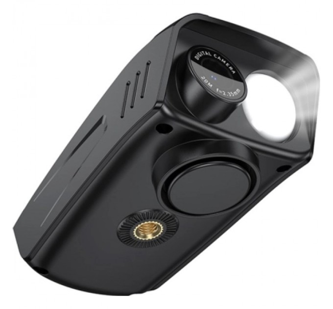 Відеореєстратор HOCO DV104 4K Riding recorder Black (6942007646000)