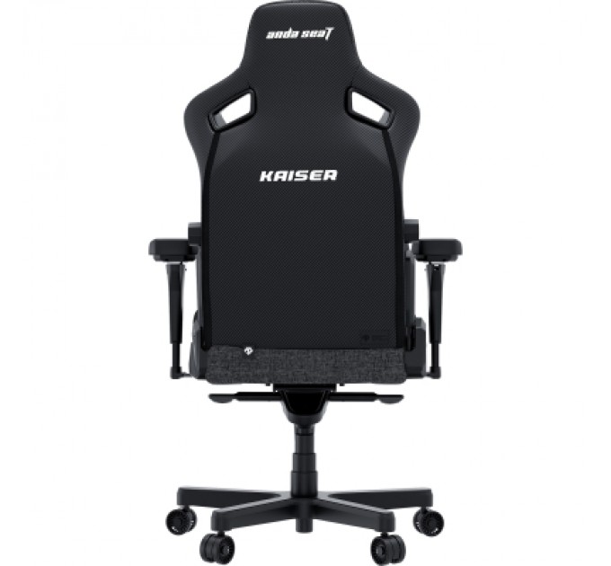 Крісло ігрове AndaSeat Kaiser 3 Pro Fabric Size XL Dark Gray (AD12YDC-XL-01-GB-PV/F-G01)