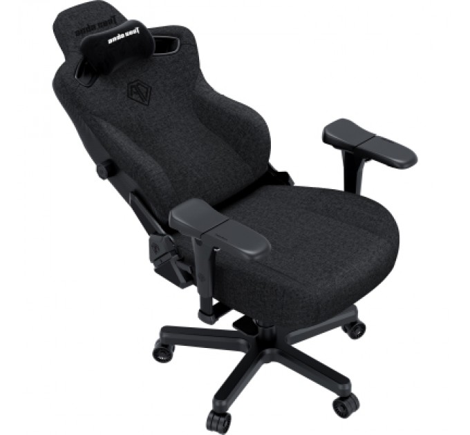 Крісло ігрове AndaSeat Kaiser 3 Pro Fabric Size XL Dark Gray (AD12YDC-XL-01-GB-PV/F-G01)