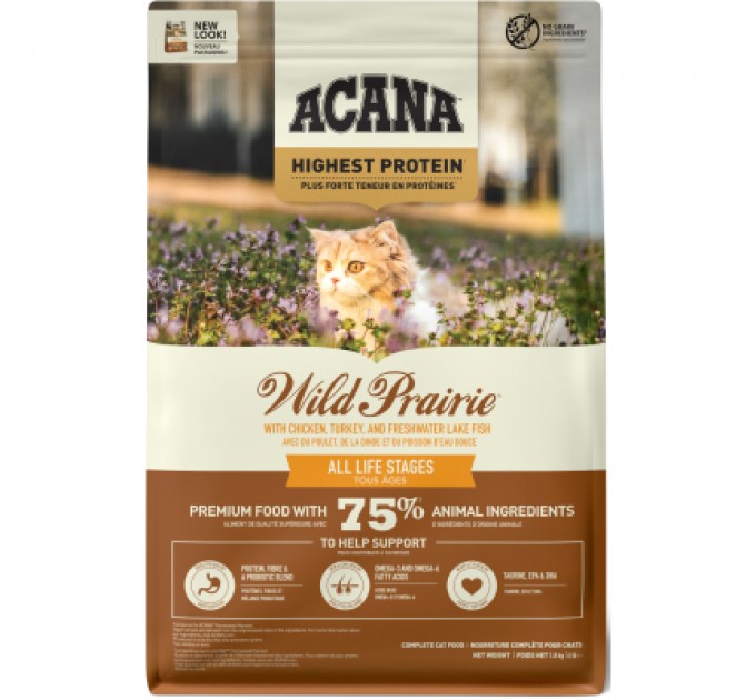 Сухий корм для кішок ACANA Wild Prairie Cat 1.8 кг (0064992714574)