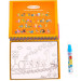 Baby Team Розвиваюча іграшка Baby Team Книжечка-розмальовка водна Паровозик (9030_паровозик_с_буквами)