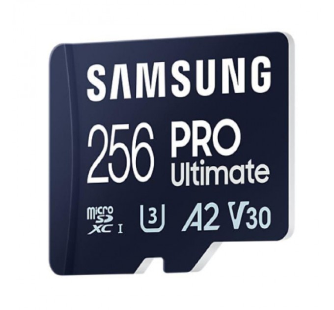 Карта пам'яті Samsung 256GB microSDXC class 10 UHS-I U3 V30 A2 Pro Ultimate (MB-MY256SB/WW)