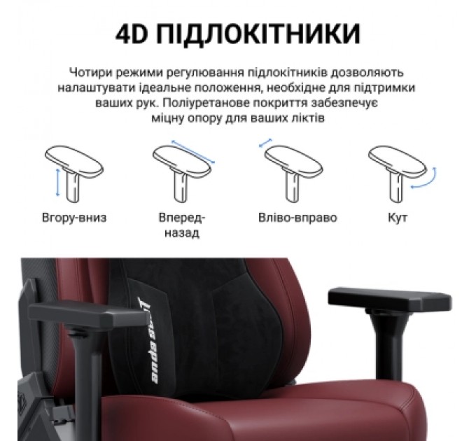 AndaSeat Крісло ігрове AndaSeat Kaiser 3E Fabric Size XL Grey (AD23YC-XL-09-G-CF-G01)