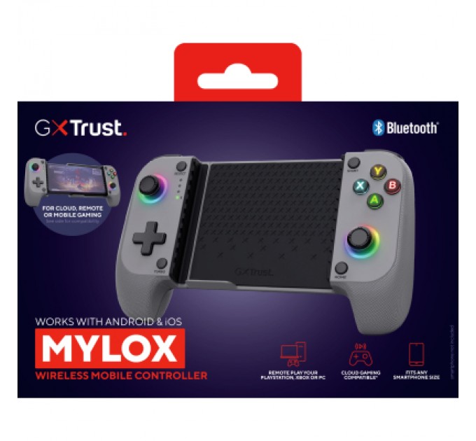 Геймпад Trust GXT 735G Mylox Wireless mobile Controller Grey (25649)