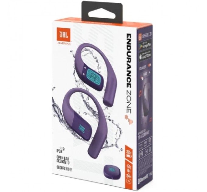 JBL Навушники JBL Endurance Zone Purple (JBLENDUZONEPUR)