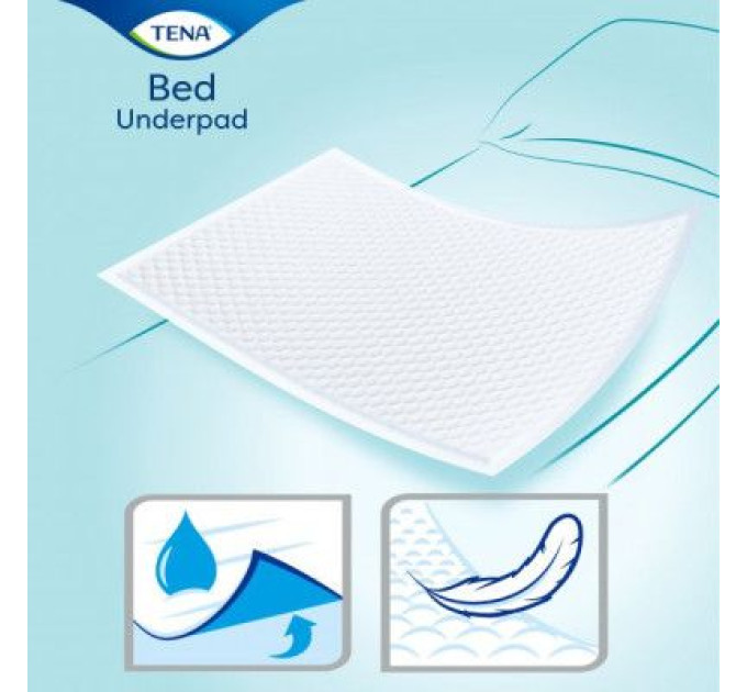 Tena Пелюшки для малюків Tena Bed Plus 40x60 см 40 шт (7322540728859)