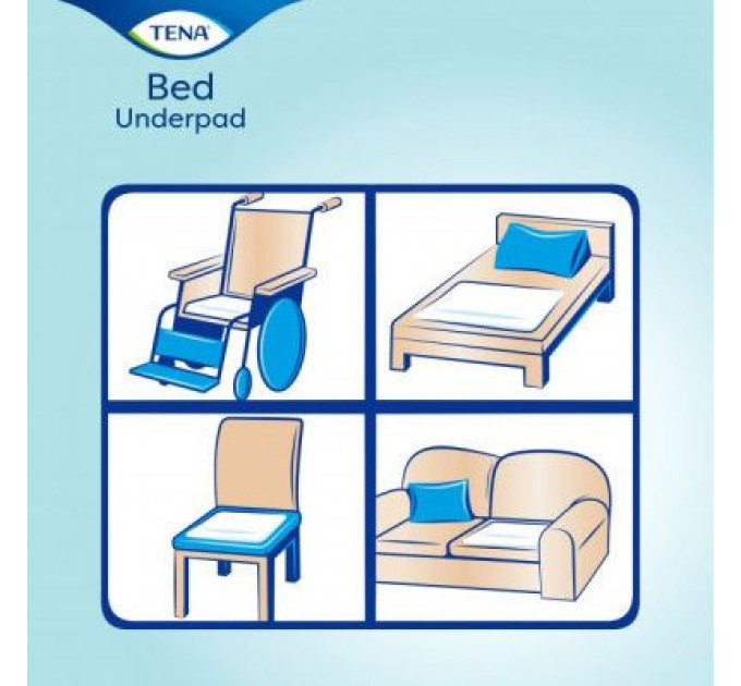 Tena Пелюшки для малюків Tena Bed Plus 40x60 см 40 шт (7322540728859)