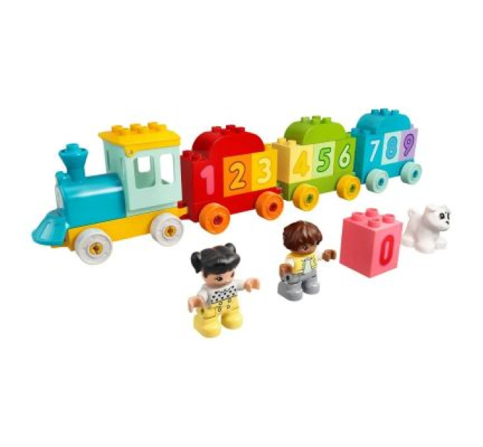 LEGO Конструктор LEGO Duplo Потяг із цифрами — вчимося рахувати 23 деталі (10954)