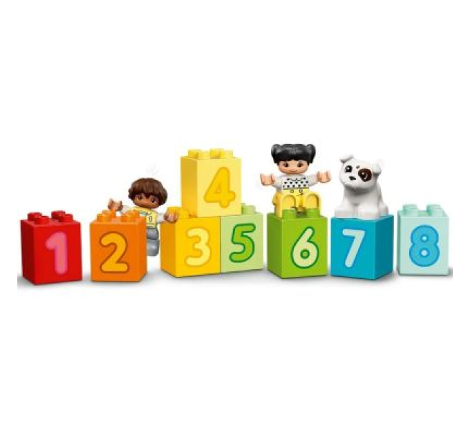 LEGO Конструктор LEGO Duplo Потяг із цифрами — вчимося рахувати 23 деталі (10954)