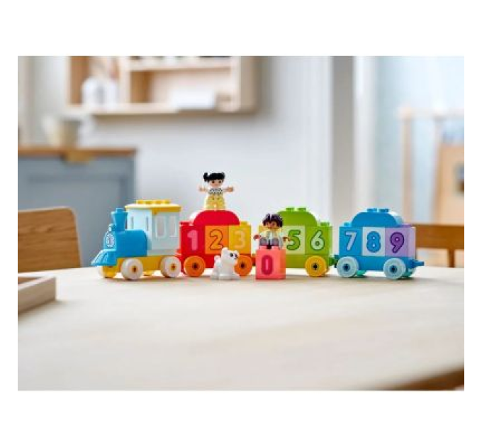 LEGO Конструктор LEGO Duplo Потяг із цифрами — вчимося рахувати 23 деталі (10954)