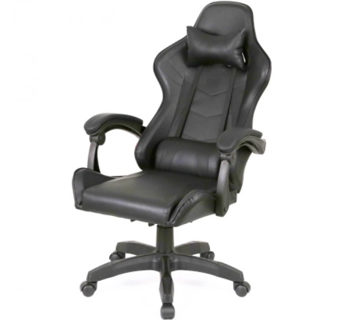 Крісло ігрове Аклас Бешкет ANF підліткове Чорний (PU-чорний) (00160337)