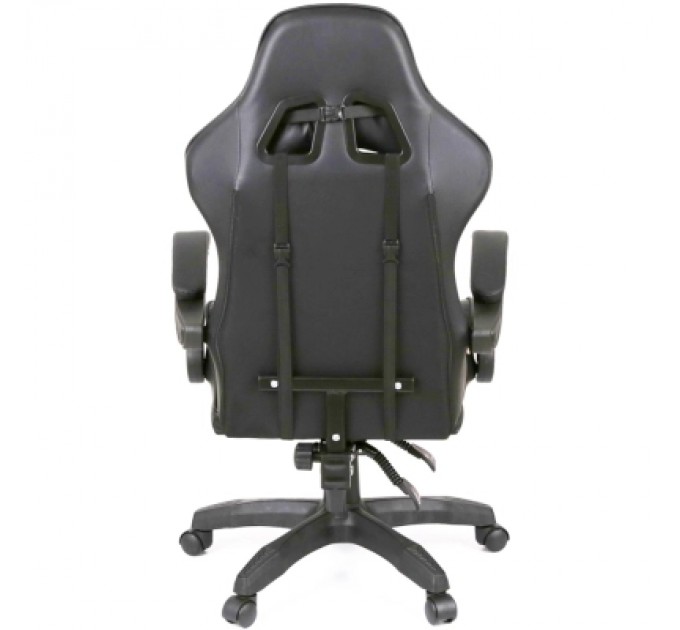 Крісло ігрове Аклас Бешкет ANF підліткове Чорний (PU-чорний) (00160337)