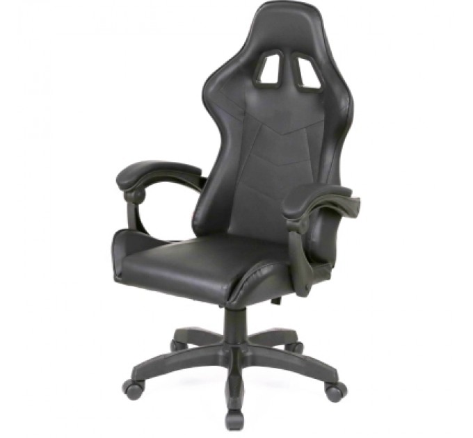 Крісло ігрове Аклас Бешкет ANF підліткове Чорний (PU-чорний) (00160337)