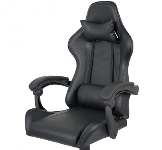 Крісло ігрове Аклас Бешкет ANF підліткове Чорний (PU-чорний) (00160337)