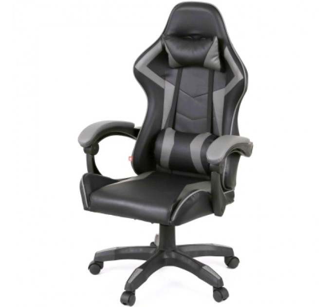 Крісло ігрове Аклас Бешкет ANF підліткове Чорний (PU-чорний/сірий) (00160338)