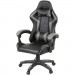 Крісло ігрове Аклас Бешкет ANF підліткове Чорний (PU-чорний/сірий) (00160338)
