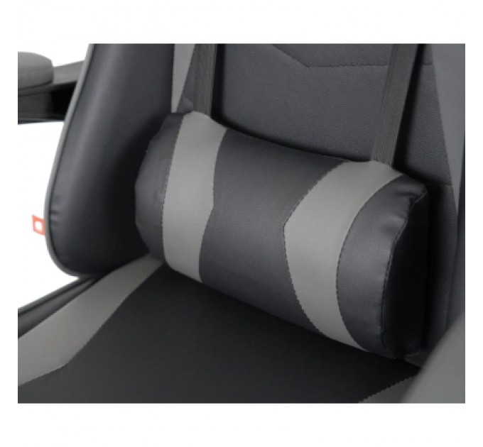 Крісло ігрове Аклас Бешкет ANF підліткове Чорний (PU-чорний/сірий) (00160338)