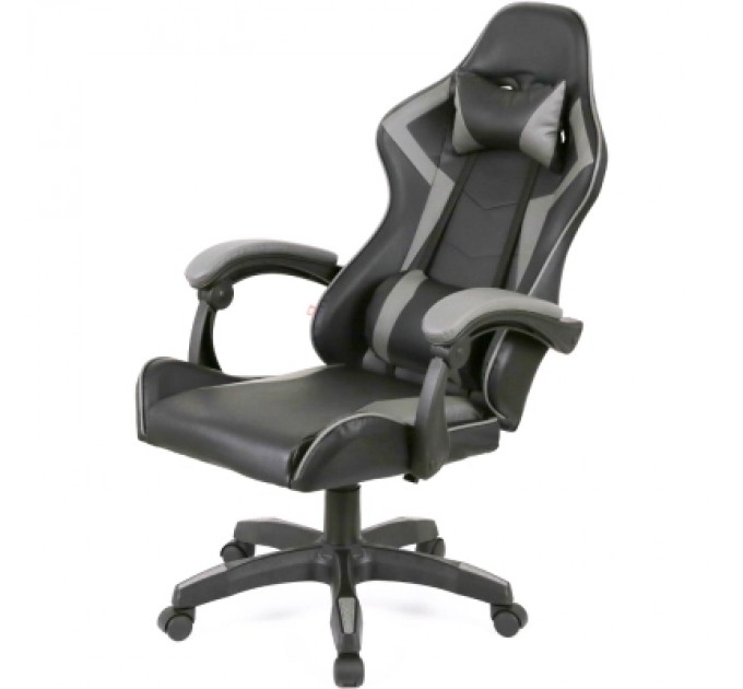 Крісло ігрове Аклас Бешкет ANF підліткове Чорний (PU-чорний/сірий) (00160338)