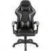 Крісло ігрове Аклас Бешкет ANF підліткове Чорний (PU-чорний/сірий) (00160338)