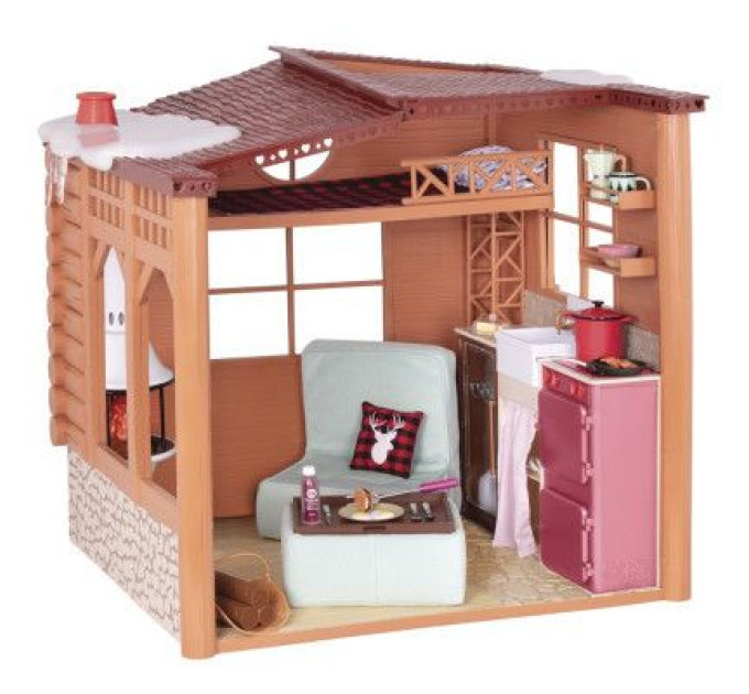 Our Generation Ігровий набір Our Generation Будинок з аксесуарами Cozy Cabin (BD37961)