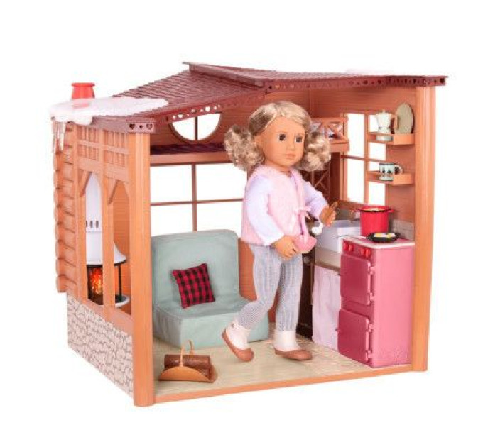 Our Generation Ігровий набір Our Generation Будинок з аксесуарами Cozy Cabin (BD37961)