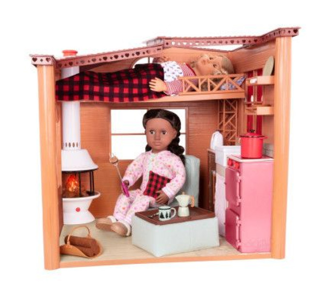 Our Generation Ігровий набір Our Generation Будинок з аксесуарами Cozy Cabin (BD37961)