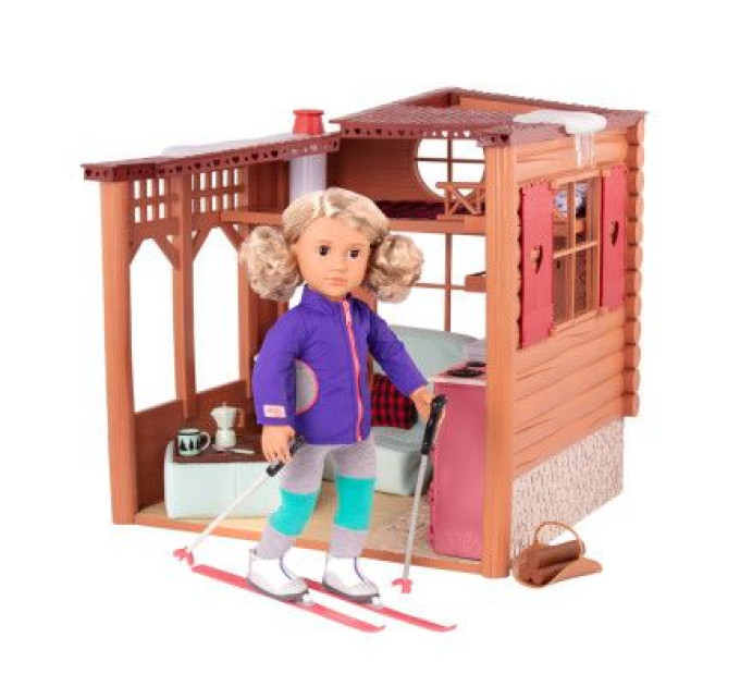Our Generation Ігровий набір Our Generation Будинок з аксесуарами Cozy Cabin (BD37961)