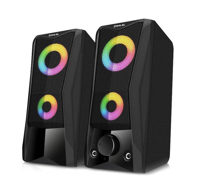 REAL-EL Акустична система REAL-EL S-107 Black
